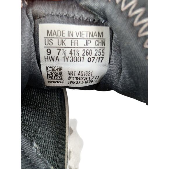 Adidas Women's Cloudfoam QT Flex Running Shoe Sneaker Gray/Black Size 9 - Picture 8 of 9